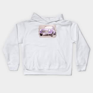 Classic Mini Purple Kids Hoodie